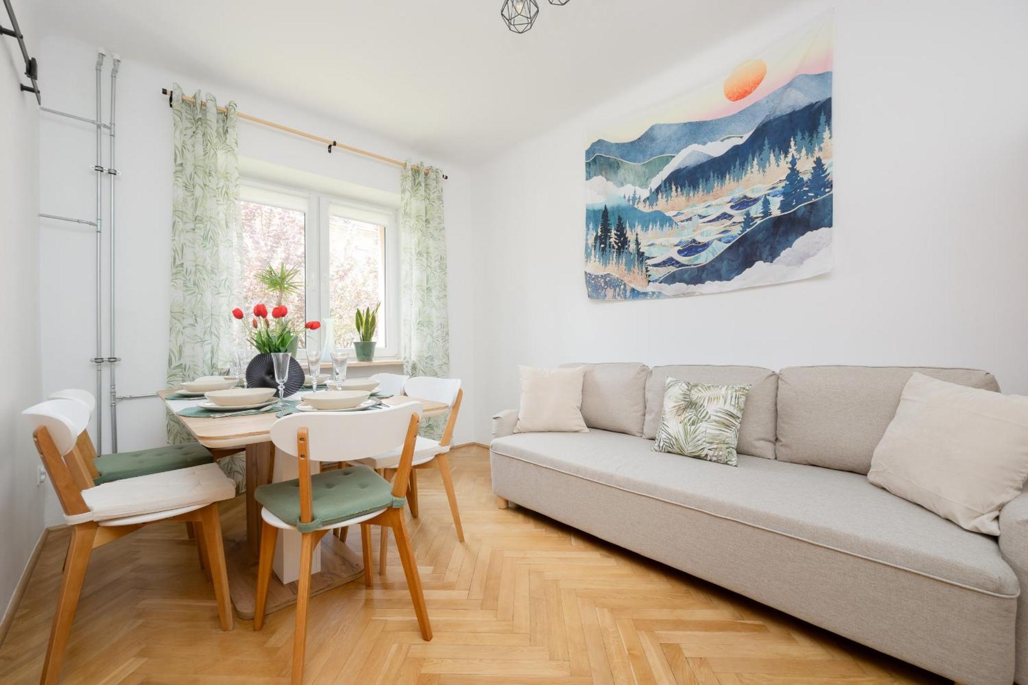 ורשה Spacious Apartment For 6 People Near The Old Town By Noclegi Renters מראה חיצוני תמונה